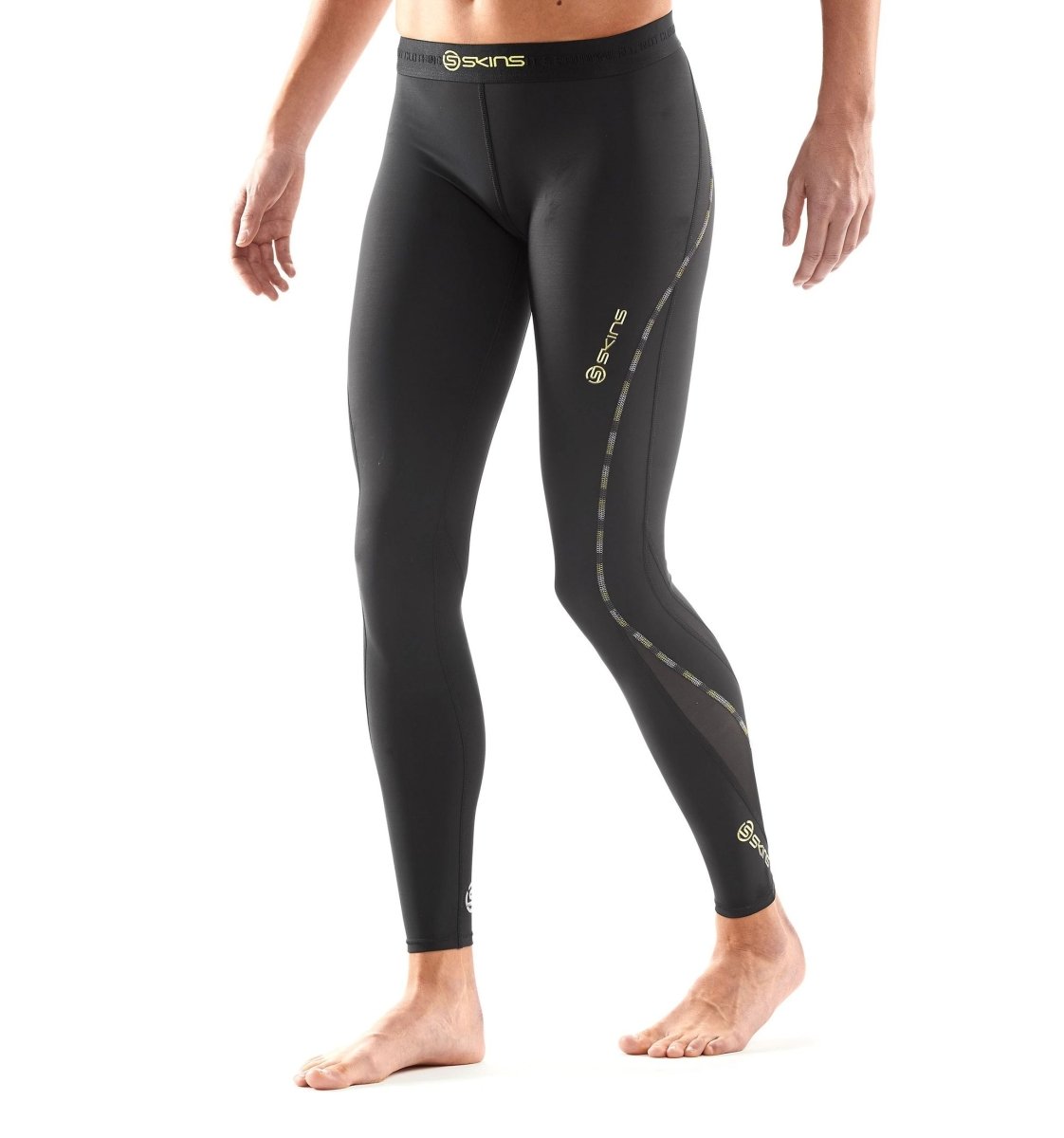 Skins - DNAmic Long Tights Kompressionshose Damen - Black - SK-B06001001FXS - Sportbrands24