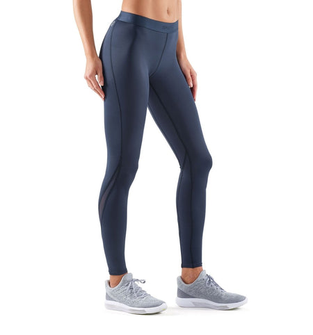 Skins - DNAmic Long Tights Kompressionshose Damen - Navy Blue - SK-DA99060019010FS - Sportbrands24