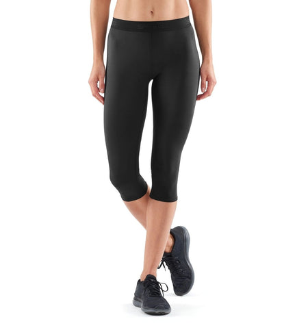 Skins - DNAmic Capri Tights Kompressionshose Damen - Black/Black - SK-DA99060089033FXS - Sportbrands24