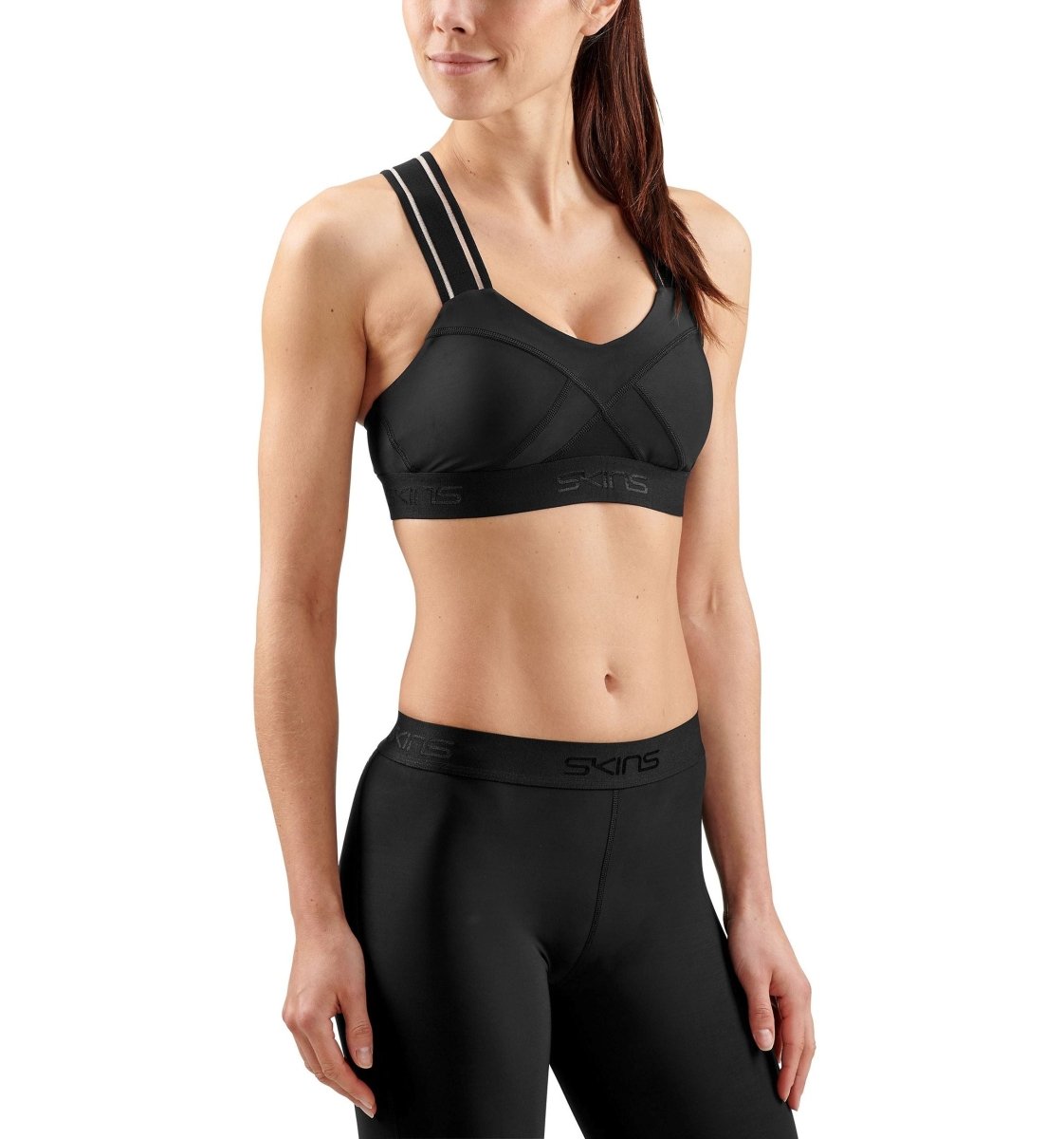 Skins - Speed Crop Sport - BH Damen - Black/Black - SK-DA99060139033FXL - Sportbrands24