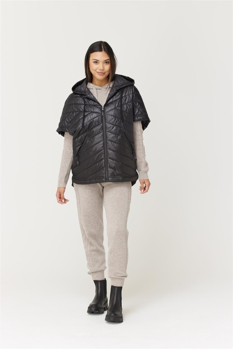 Krimson Klover - Sierra Poncho Damen - black - KK-F24106-001-M/L - Sportbrands24