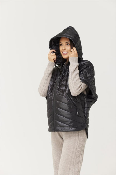 Krimson Klover - Sierra Poncho Damen - black - KK-F24106-001-M/L - Sportbrands24