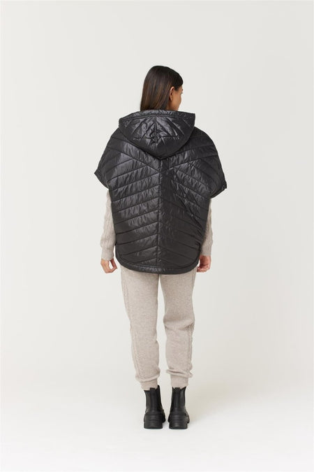 Krimson Klover - Sierra Poncho Damen - black - KK-F24106-001-M/L - Sportbrands24