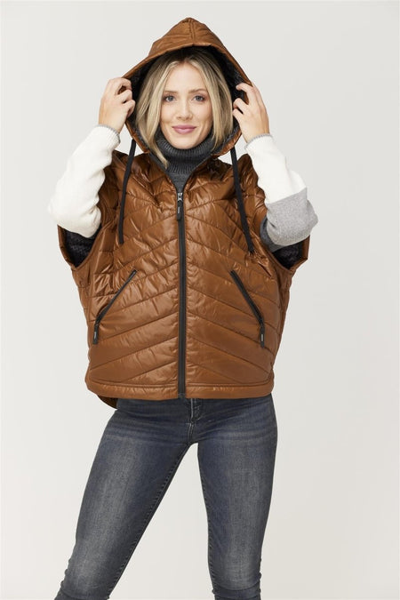 Krimson Klover - Sierra Poncho Damen - pecan - KK-F24106-212-M/L - Sportbrands24