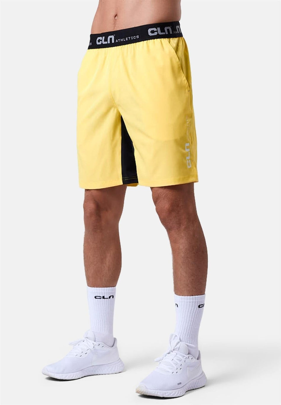 CLN Athletics - Dino Shorts Herren - yellow - CLN - 2108 - 58 - S - Sportbrands24