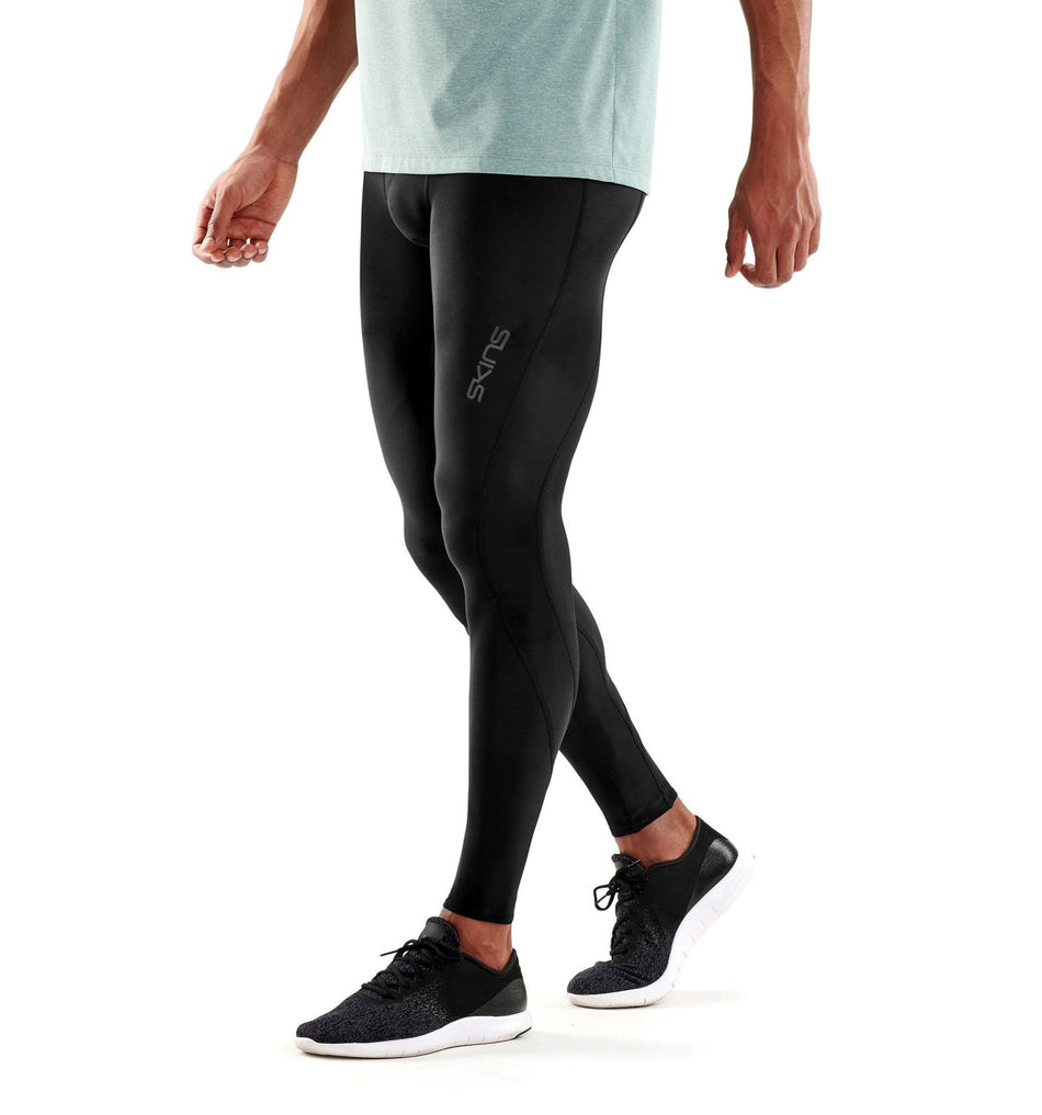 Skins - DNAmic Long Tights Kompressionshose Herren - Black/Black - SK - DA99050019033XS - Sportbrands24