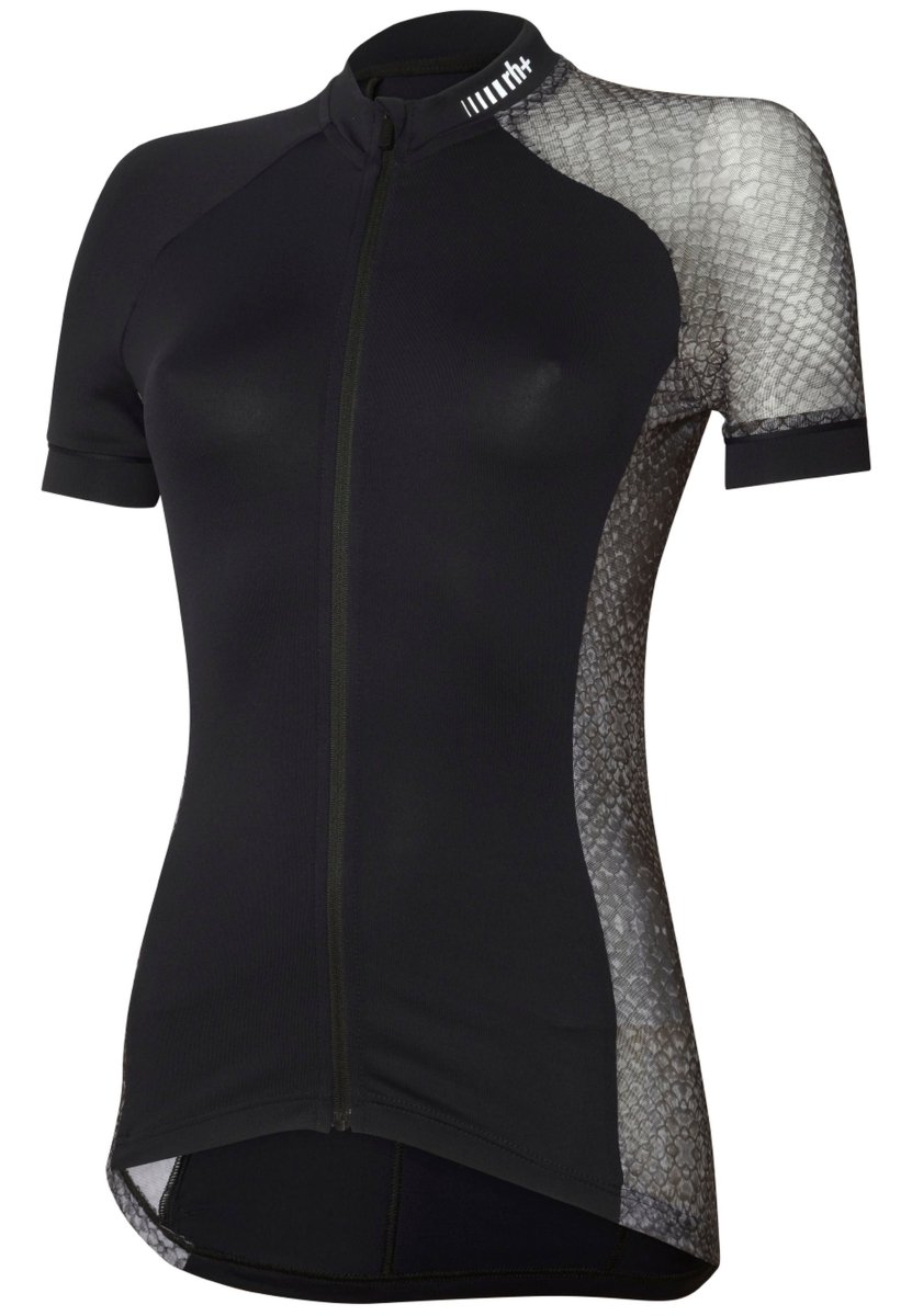 RH+ - Elite Evo W Jersey Radtrikot Damen - black/scale dark grey - RHB-ECD0777-973-S - Sportbrands24