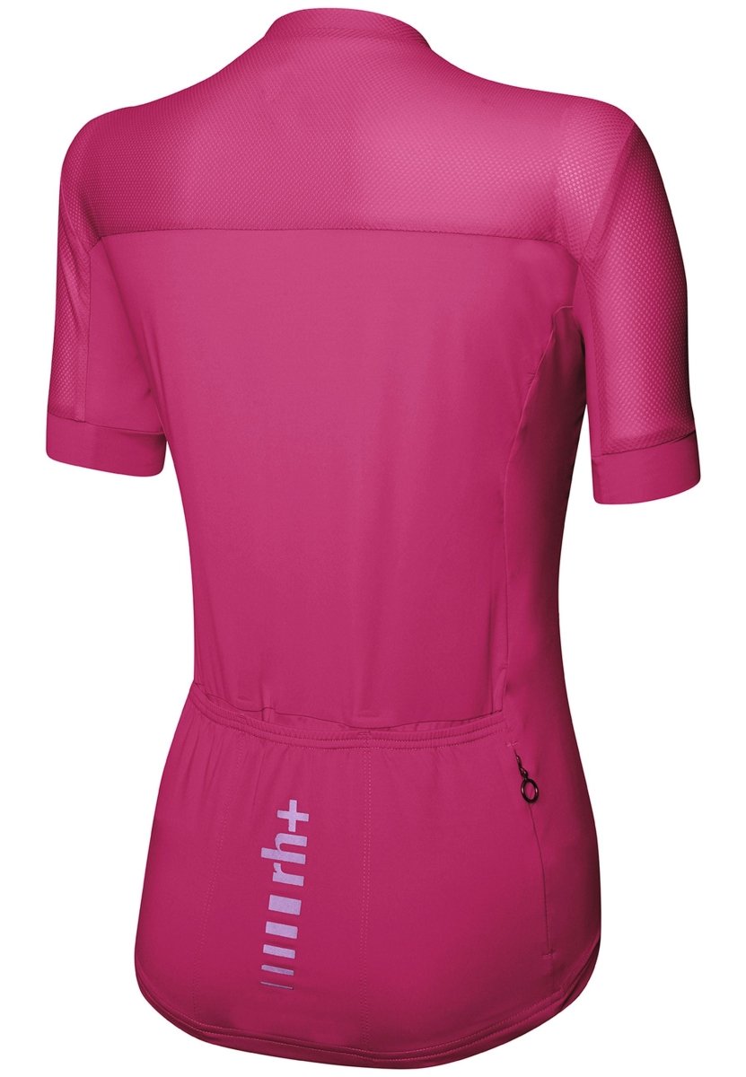 RH+ - Logo W Jersey Radtrikot Damen - cyclamen - RHB-ECD0791-282-XS - Sportbrands24