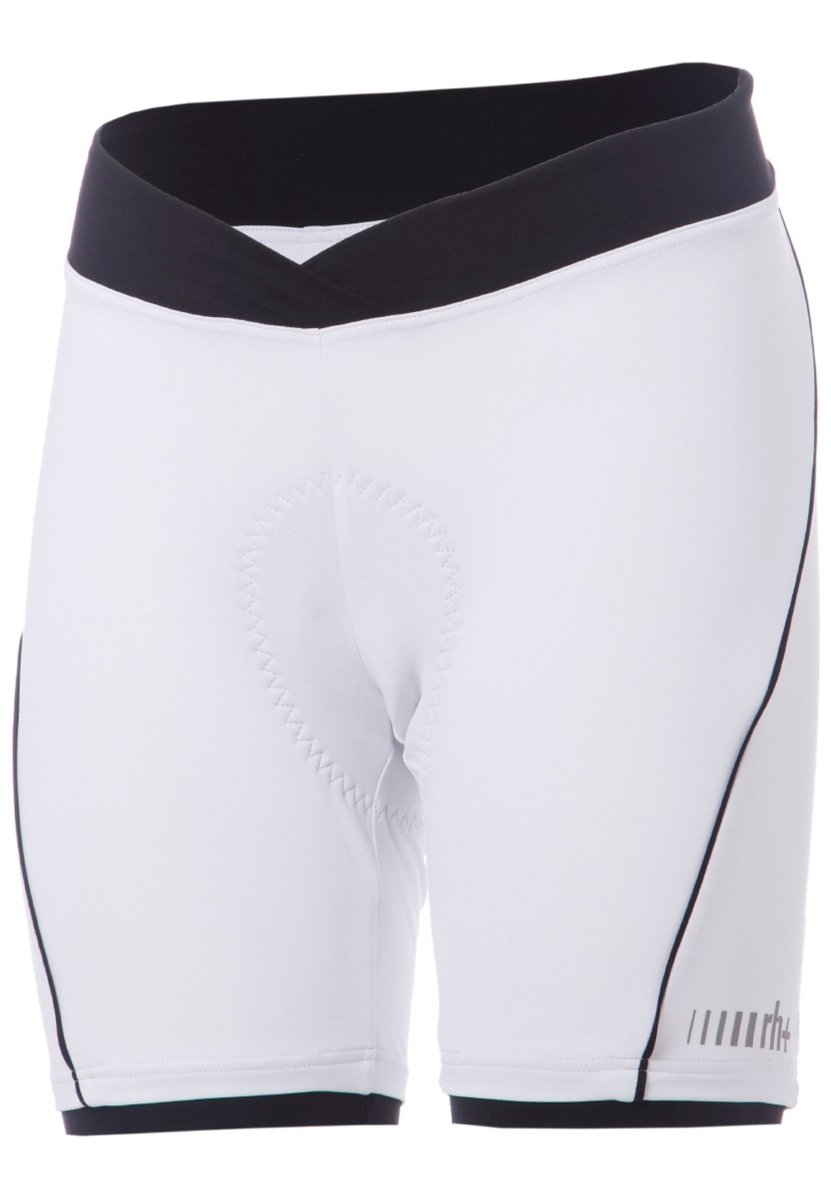 RH+ - Pista W Short Radhose Damen - white/black - RHB-ECD0805-009-L - Sportbrands24