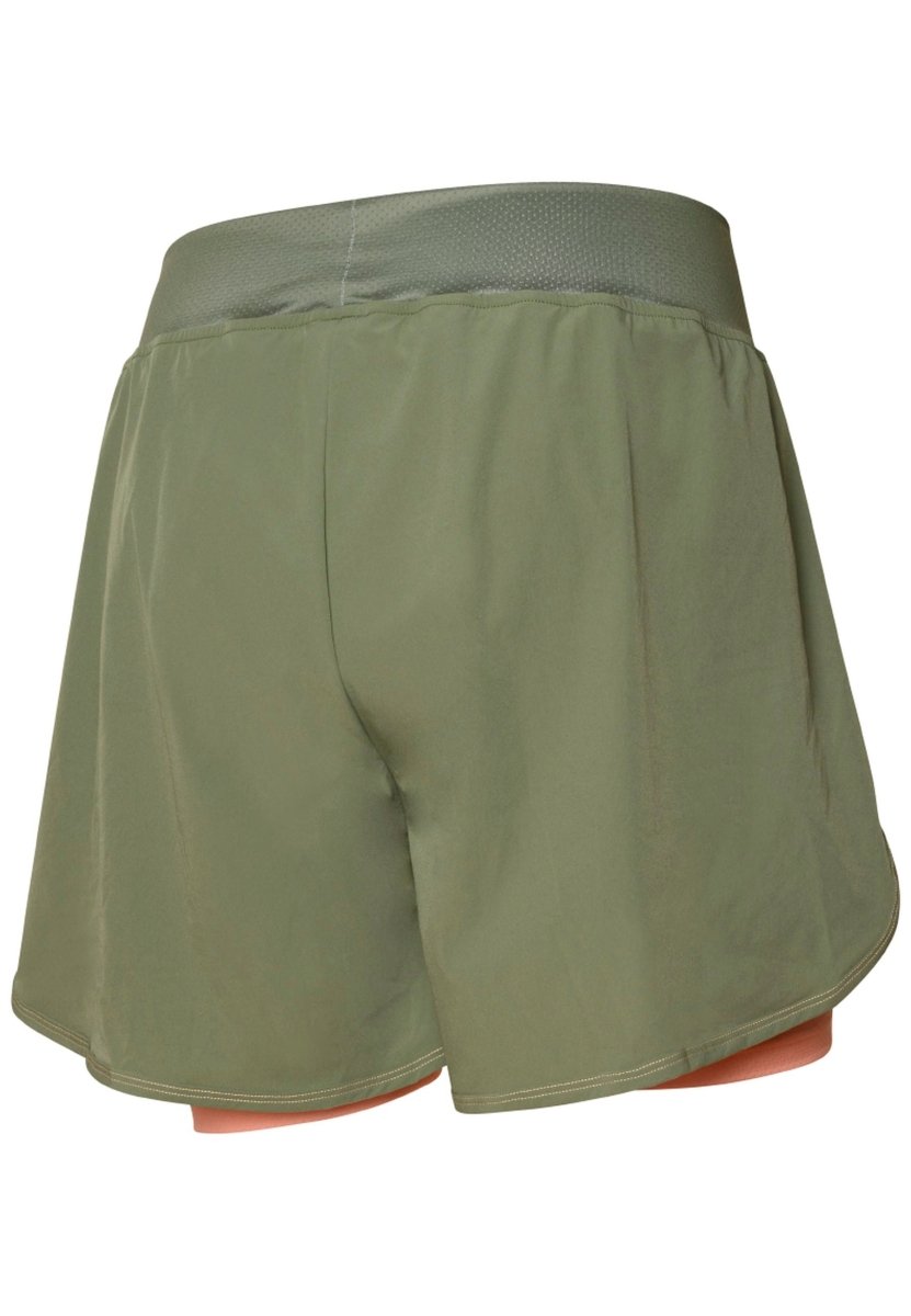 RH+ - Trail W Short Radhose Damen - Army/Apricot - RHB-ECD0867-153-XS - Sportbrands24