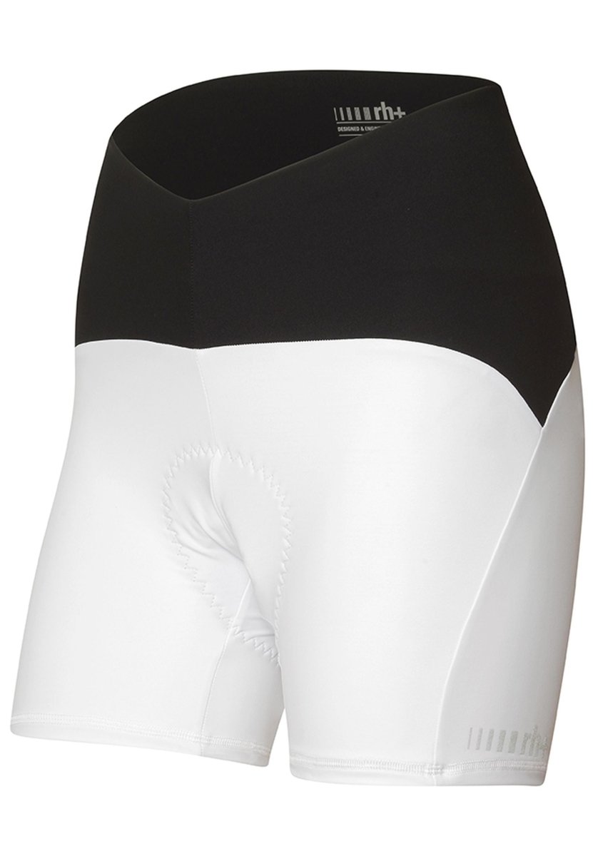 RH+ - HW Short 12cm Fahrradhose Damen - white/black - RHB-ECD0872-009-XS - Sportbrands24