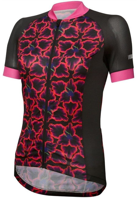 RH+ - Venere Evo W Jersey Radtrikot Damen - neon flower azalea - RHB - ECD0940 - 44P - XS - Sportbrands24