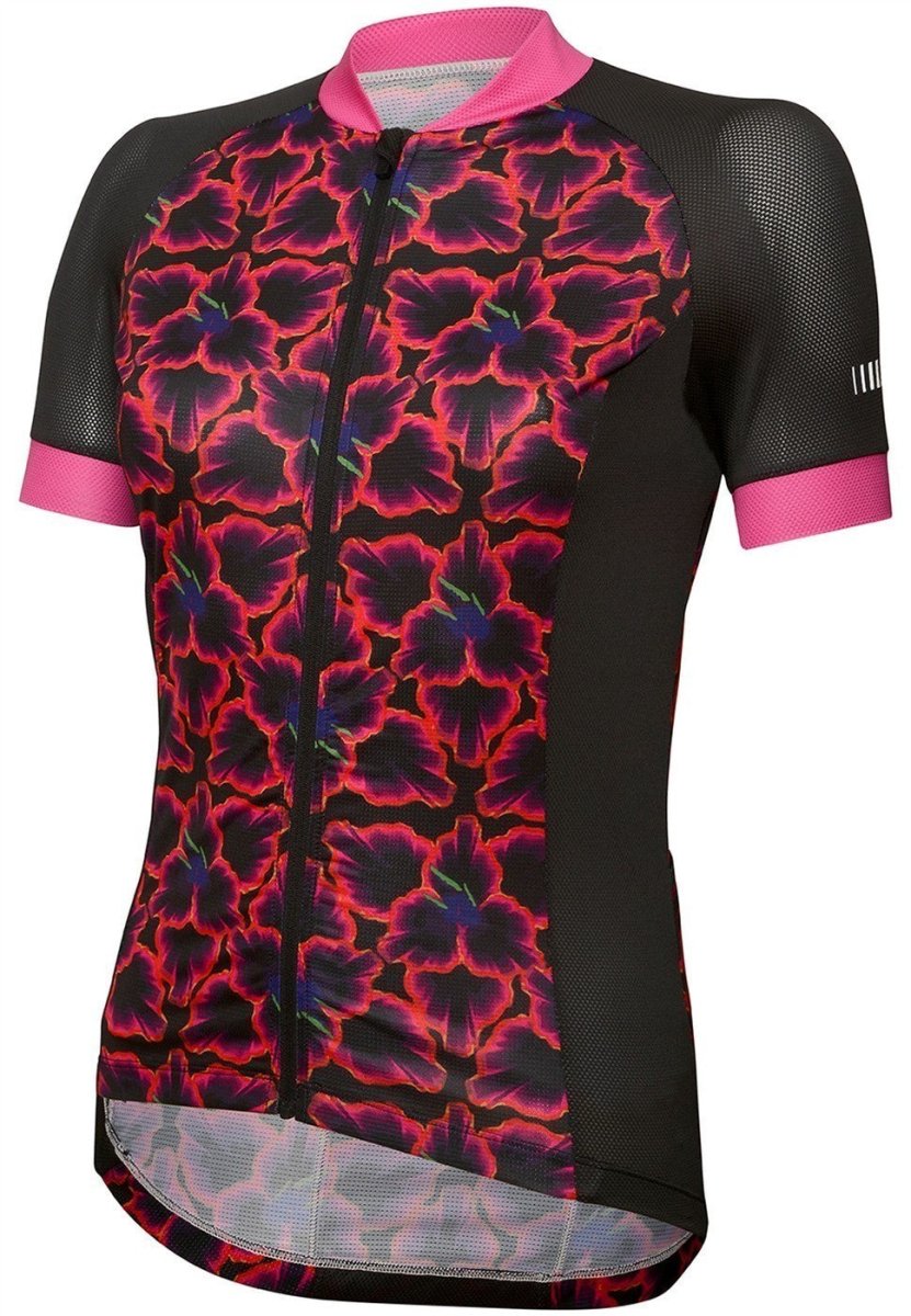 RH+ - Venere Evo W Jersey Radtrikot Damen - neon flower azalea - RHB - ECD0940 - 44P - XS - Sportbrands24