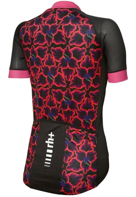 RH+ - Venere Evo W Jersey Radtrikot Damen - neon flower azalea - RHB - ECD0940 - 44P - XS - Sportbrands24