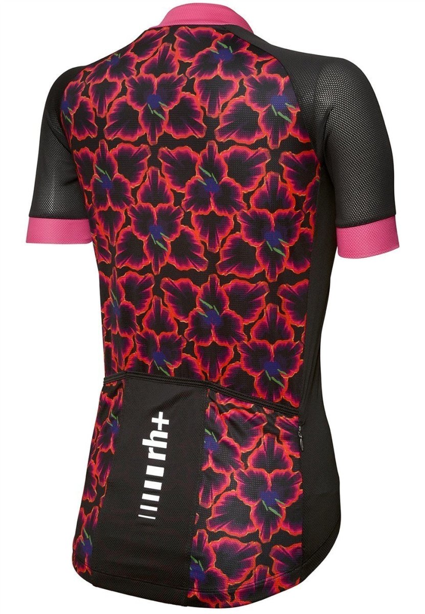 RH+ - Venere Evo W Jersey Radtrikot Damen - neon flower azalea - RHB - ECD0940 - 44P - XS - Sportbrands24