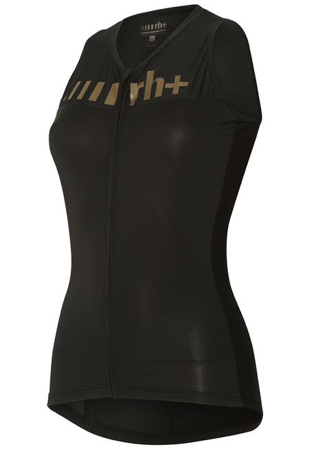 RH+ - Logo Sleeveless Jersey Fahrradtrikot Damen - black - RHB-ECD0941-900-XS - Sportbrands24