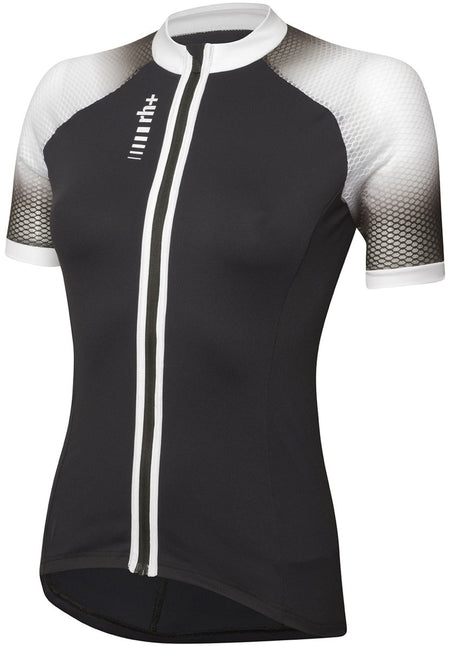 RH+ - Nives W Jersey Radtrikot Damen - black/white - RHB-ECD0986-910-S - Sportbrands24
