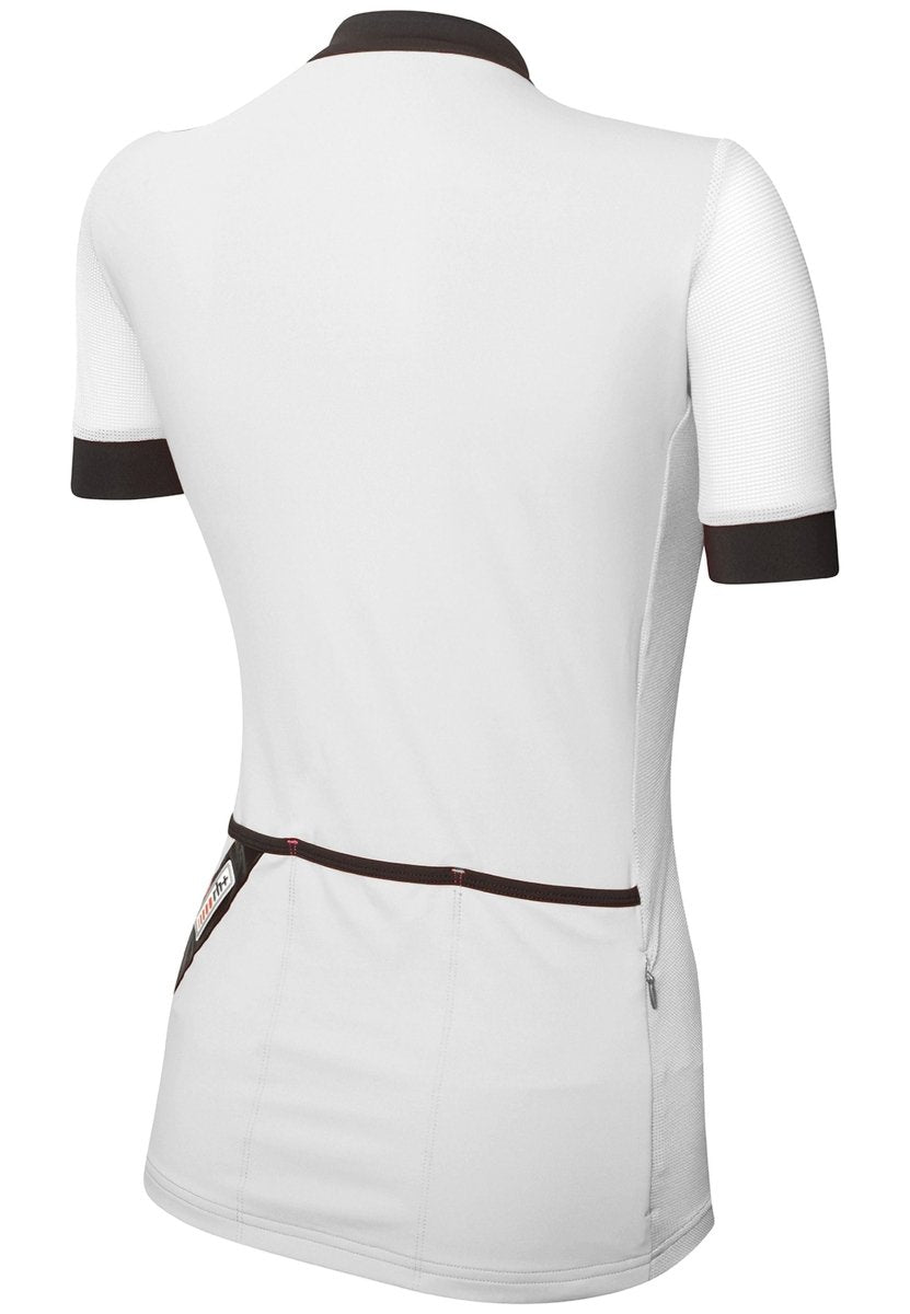 RH+ - Drop W Jersey Radtrikot Damen - white/black - RHB-ECD0989-009-XS - Sportbrands24