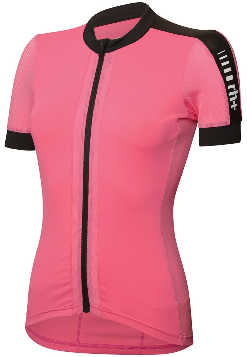 RH+ - Drop W Jersey Radtrikot Damen - azalea/black - RHB-ECD0989-443-XS - Sportbrands24