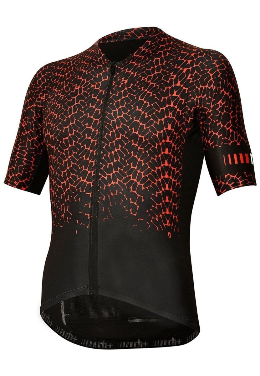 RH+ - Lab Jersey Fahrradtrikot Herren - network black - RHB - ECU0756 - 085 - M - Sportbrands24