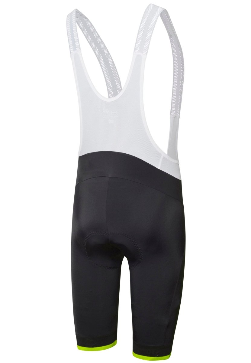 RH+ - Prime Evo Bibshort Radhose Herren - black/acid lime - RHB-ECU0776-962-S - Sportbrands24
