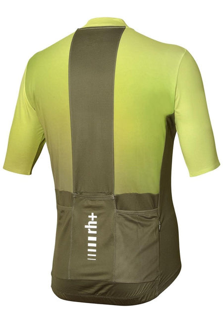 RH+ - Magnus Jersey Radtrikot Herren - glass citrus/kaki - RHB-ECU0834-25Q-S - Sportbrands24