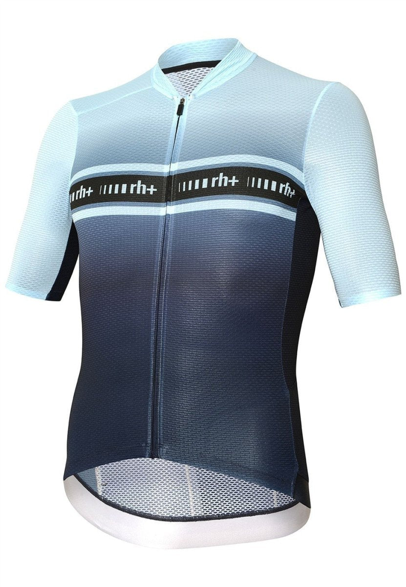RH+ - Light Climber Jersey Fahrradtrikot Herren - sky/absolute blue - RHB - ECU0837 - 830 - XL - Sportbrands24
