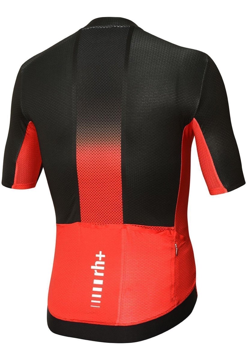 RH+ - Light Climber Jersey Fahrradtrikot Herren - black/red code - RHB-ECU0837-916-S - Sportbrands24