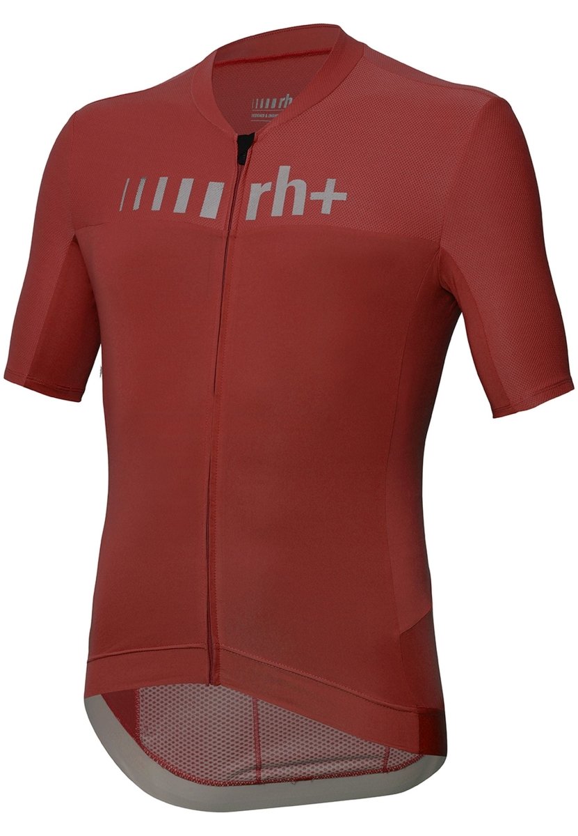 RH+ - Logo Jersey Fahrradtrikot Herren - burned - RHB - ECU0917 - 552 - XXL - Sportbrands24