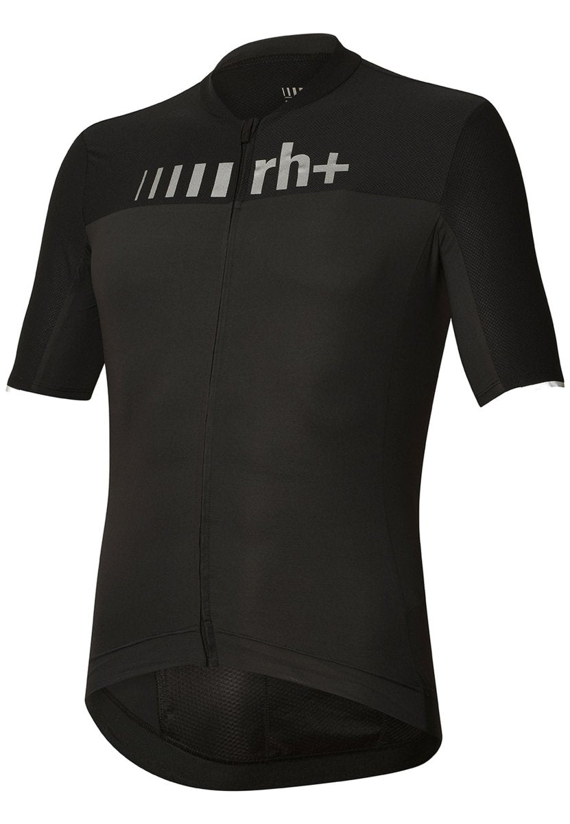 RH+ - Logo Jersey Fahrradtrikot Herren - black - RHB - ECU0917 - 900 - XL - Sportbrands24