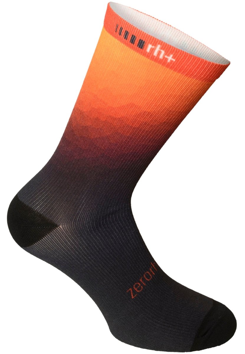 RH+ - Fashion Sock 20 Radsocken - glass night/tango/old gold - RHB - ECX9108 - 81G - L/XL - Sportbrands24