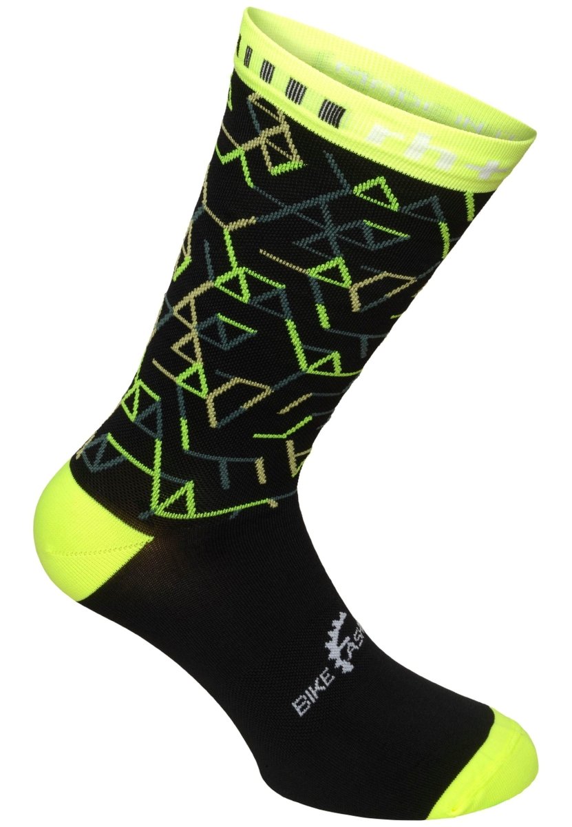 RH+ - Fashion Lab Sock Radsocke - Labyrinth Black - RHB - ECX9154 - 99G - L/XL - Sportbrands24