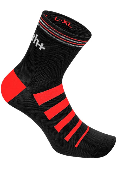 RH+ - Unisex Code Sock Radsocke - black/red code - RHB - ECX9163 - 916 - L/XL - Sportbrands24