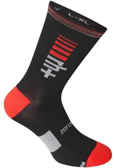 RH+ - Logo - Sock Radsocke - black/white/red code - RHB-ECX9204-987-S/M - Sportbrands24