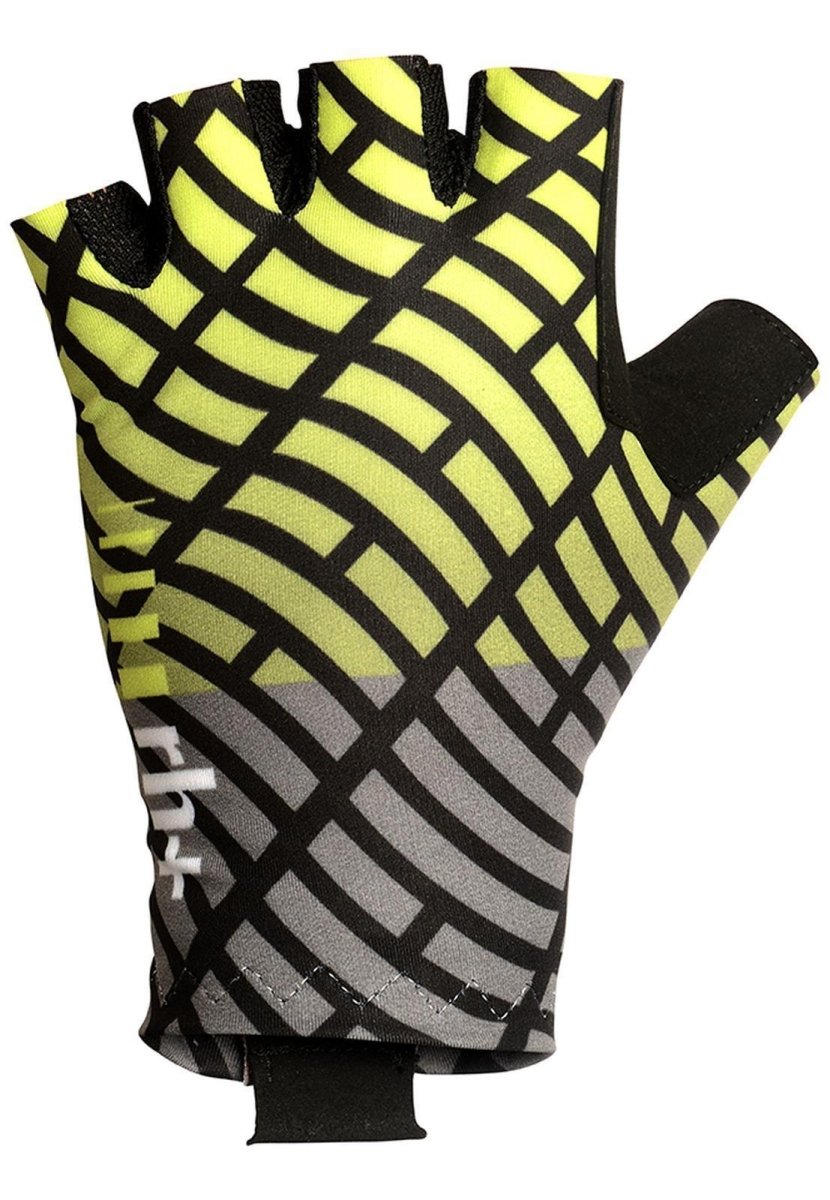 RH+ - New Fashion Glove Fahrradhandschuh - black/acid lime - RHB-ECX9217-962-S - Sportbrands24
