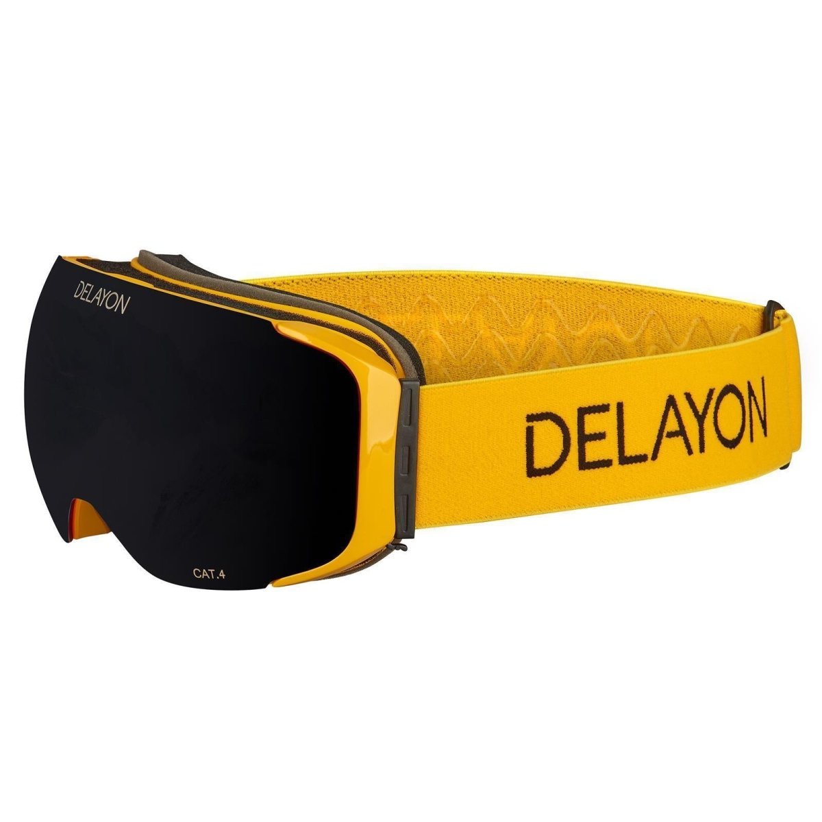 Delayon Eyewear - Explorer Skibrille - Hornet Yellow - Sens® Black (VLT 7%) - DL-C1-23-82474 - Sportbrands24