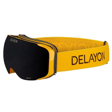 Delayon Eyewear - Explorer Skibrille - Hornet Yellow - Sens® Black (VLT 7%) - DL-C1-23-82474 - Sportbrands24