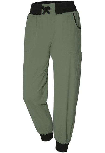 RH+ - Cargo W Pants Cargohose Damen - ivy green/black - RH-EZD0271-360-L - Sportbrands24