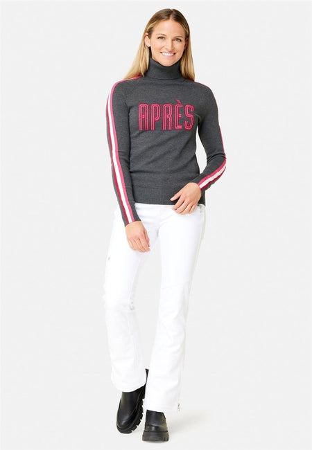 Krimson Klover - Annika Turtleneck Rollkragenpullover Damen - charcoal - KK-F23114-010-XS - Sportbrands24