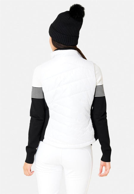 Krimson Klover - Sela Vest Steppweste Damen - snow - KK-F23141-101-XS - Sportbrands24