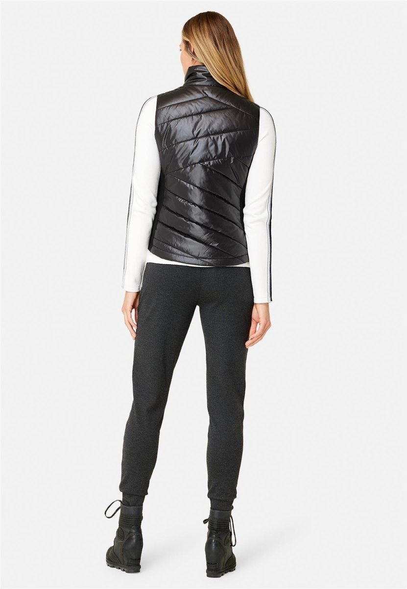 Krimson Klover - Sela Reversible Vest Steppweste Damen - black/zebra - KK-F23141-942-XS - Sportbrands24
