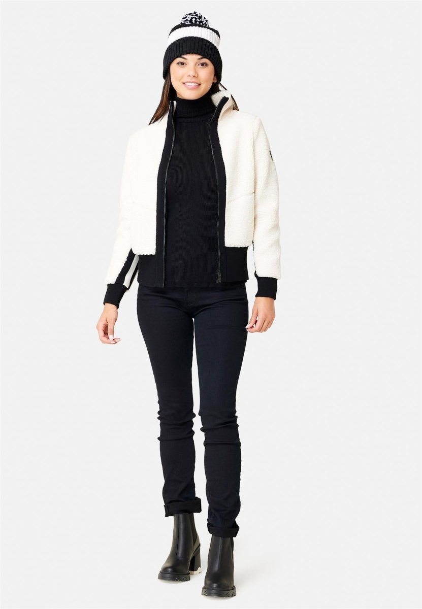 Krimson Klover - Stevie Jacket Fleecejacke Damen - natural - KK-F24204-105-XS - Sportbrands24