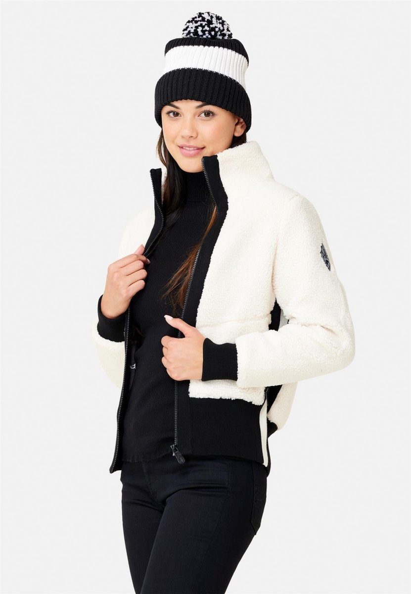 Krimson Klover - Stevie Jacket Fleecejacke Damen - natural - KK-F24204-105-XS - Sportbrands24