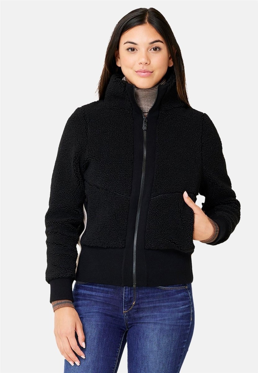 Krimson Klover - Stevie Jacket Fleecejacke Damen - black - KK-F24204-001-L - Sportbrands24