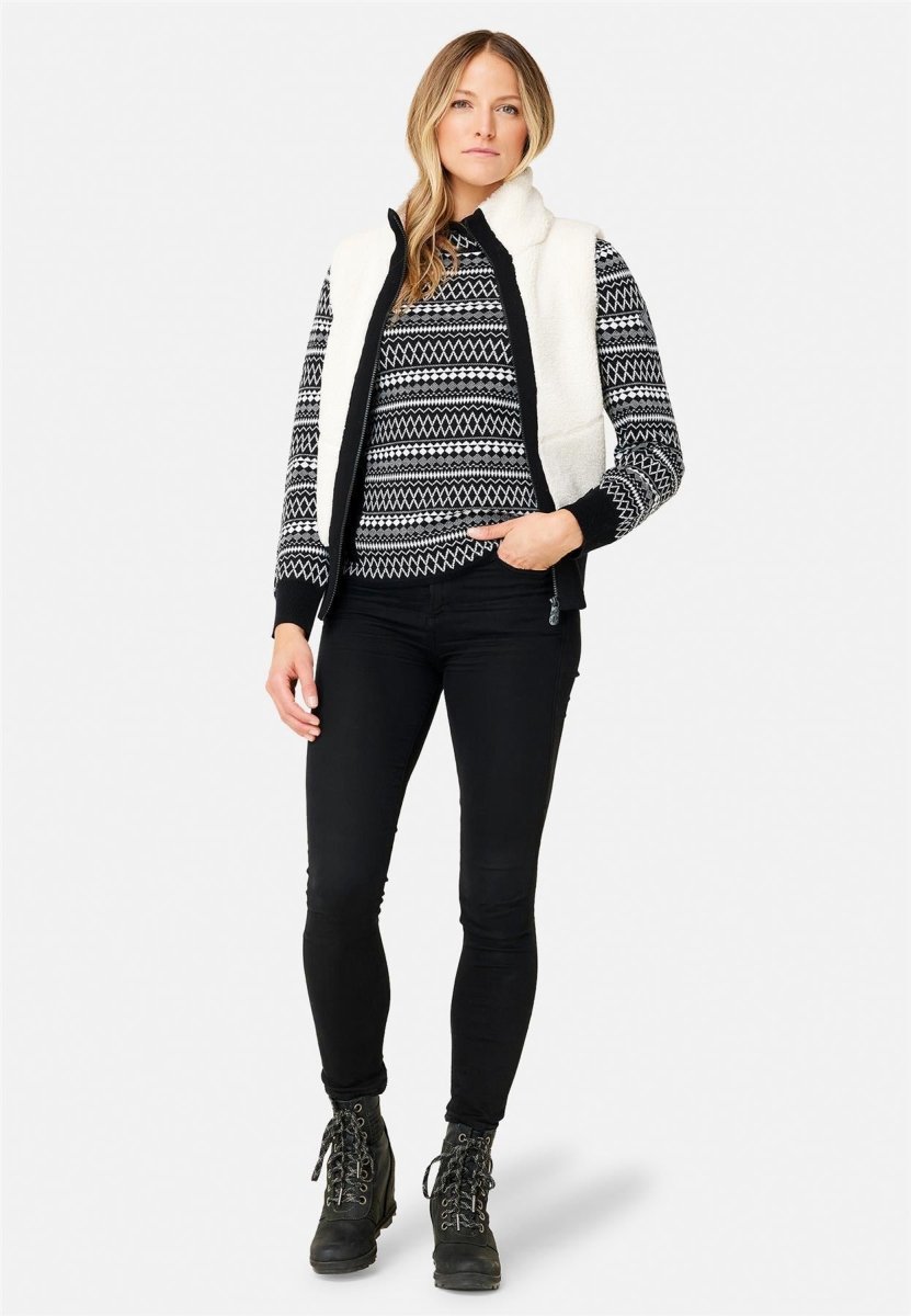 Krimson Klover - Ember Weste Damen - natural/black - KK-F23150-001-XS - Sportbrands24