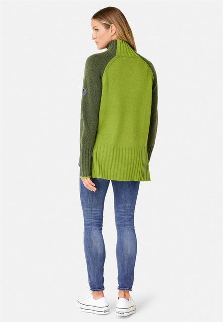 Krimson Klover - Kit Tunic Pullover Damen - char/loden - KK-F23160-010-XS - Sportbrands24