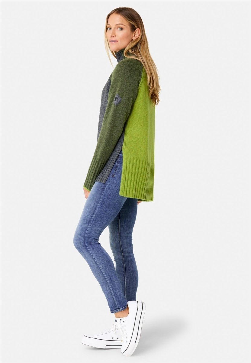 Krimson Klover - Kit Tunic Pullover Damen - char/loden - KK-F23160-010-XS - Sportbrands24