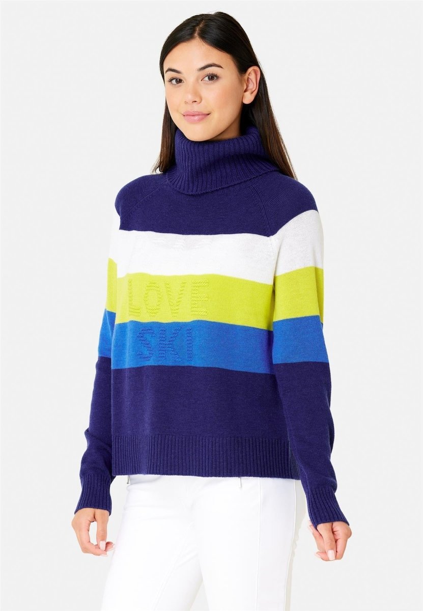 Krimson Klover - Joni Turtleneck Pullover Damen - navy - KK-F23194-413-M - Sportbrands24