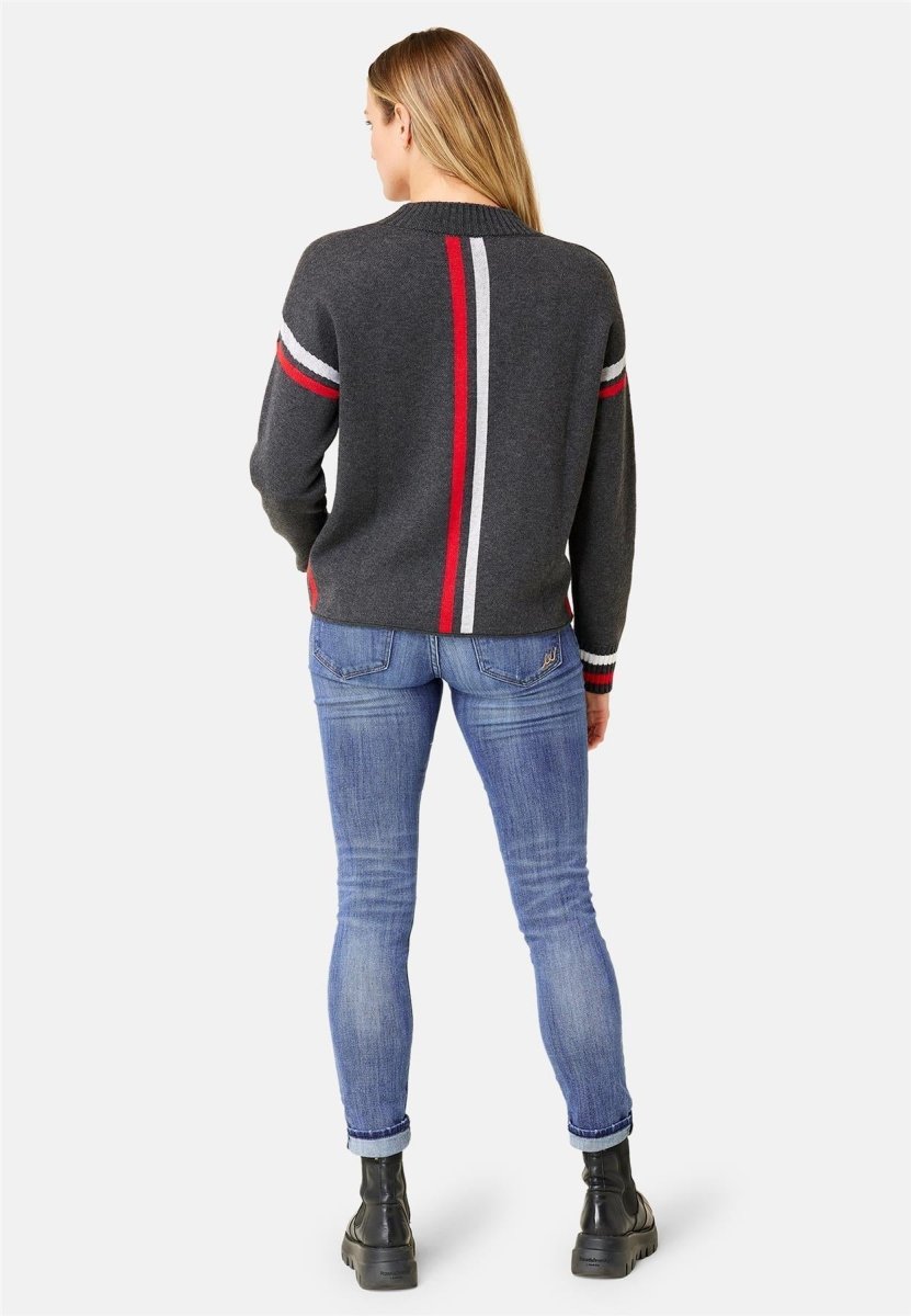 Krimson Klover - Traverse Pullover Damen - charcoal - KK-F23197-010-XS - Sportbrands24