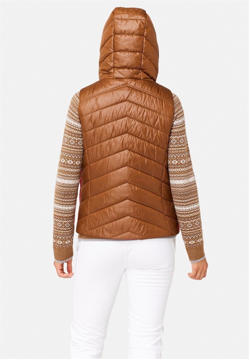 Krimson Klover - Vesta Reversible Vest Weste Damen - pecan - KK-F24104-212-XS - Sportbrands24